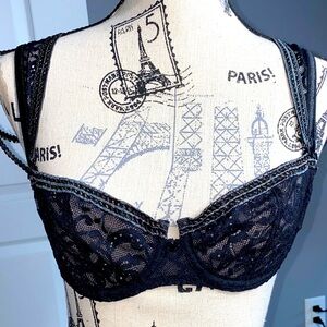 Aubade Elegant Black Lace Bra